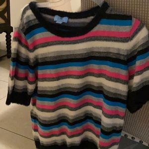 Beautiful sweater from CeCe. Multi textured cozy